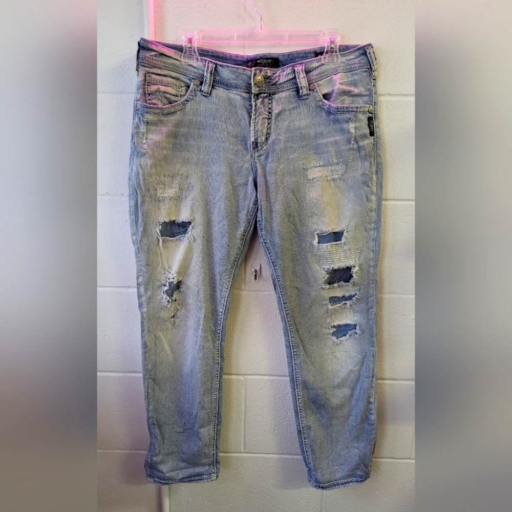 Distressed silvers